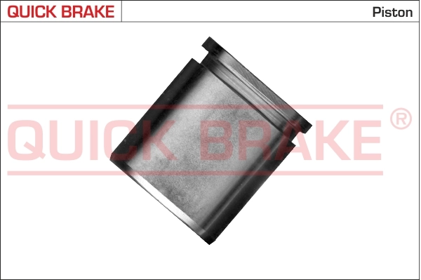 Piston, brake caliper